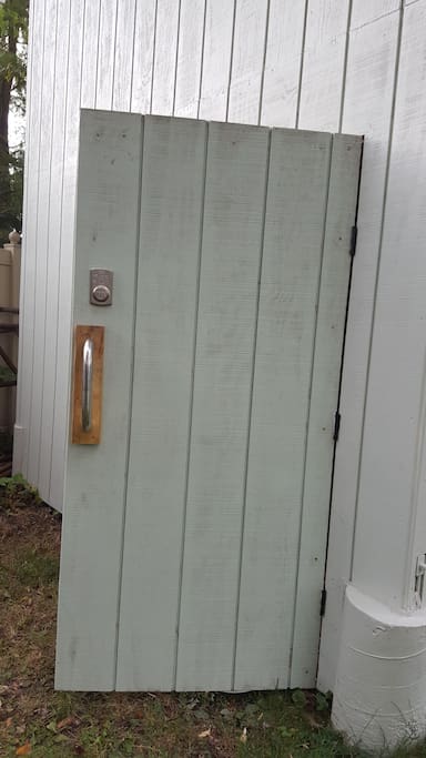 Doors have deadbolts and inner locks