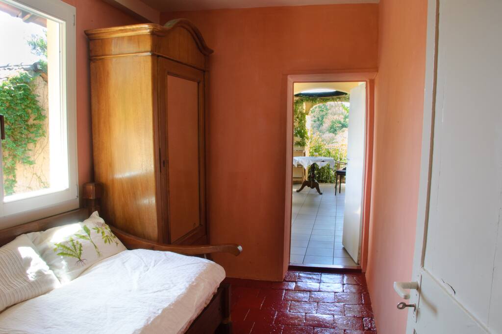 Chambre Rosa Antico simple avec terrasse