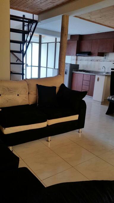 Sala comedor, cocina