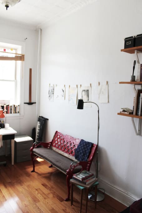 Office/Dressing Room Bench