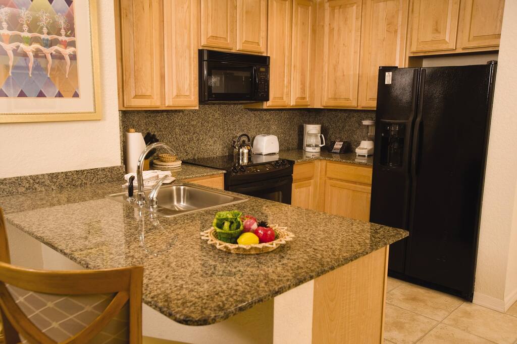 Wyndham Palm Aire Resort kitchen