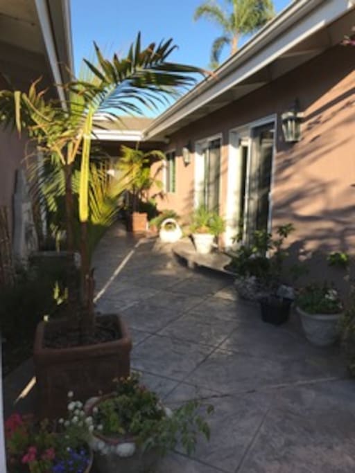 Tropical Entrance, first door on the right