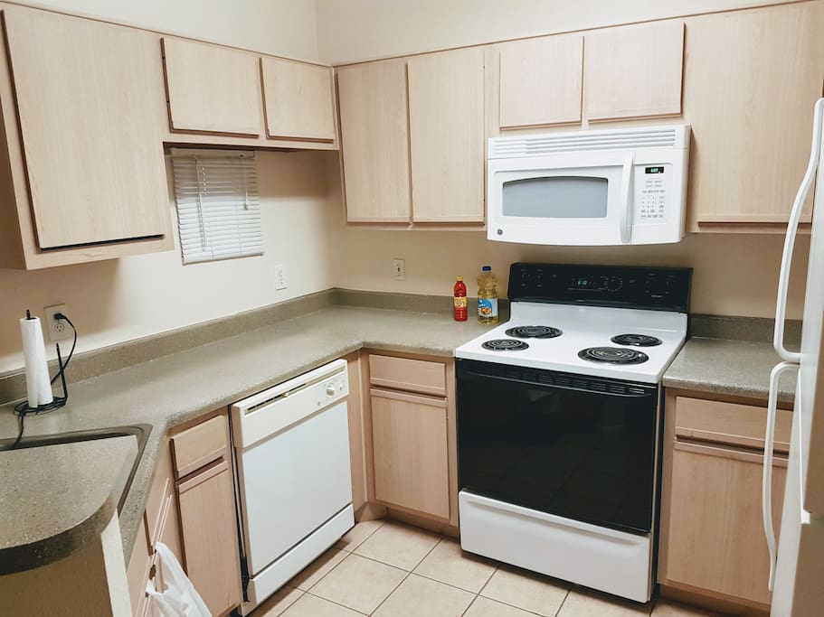 Fully equipped kitchen