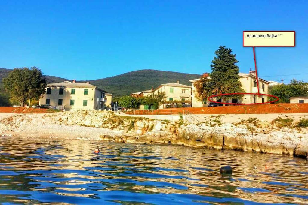 Apartment from the sea