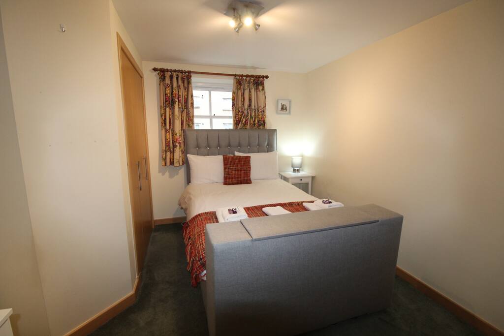 Comfy double bed