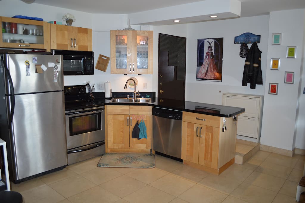 Kitchen and Entrance Way