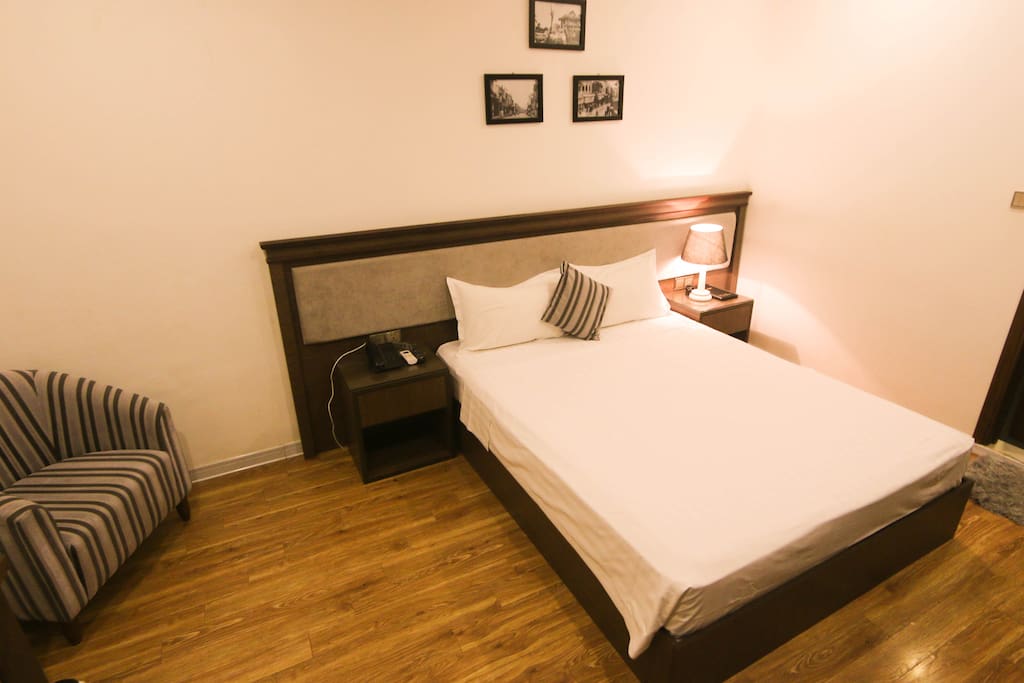 with a king size bedroom