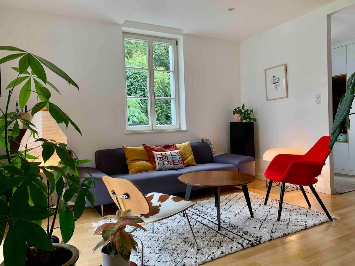 Successful Airbnb property: Half-timbered townhouse with garden in Strasbourg