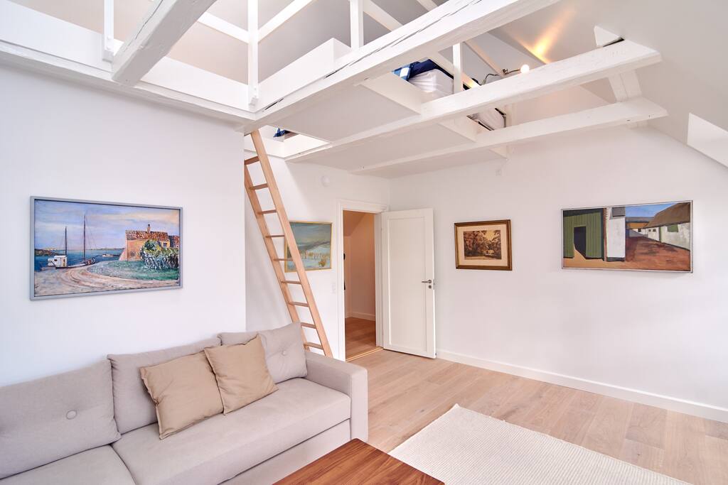 Upstairs view from the living room