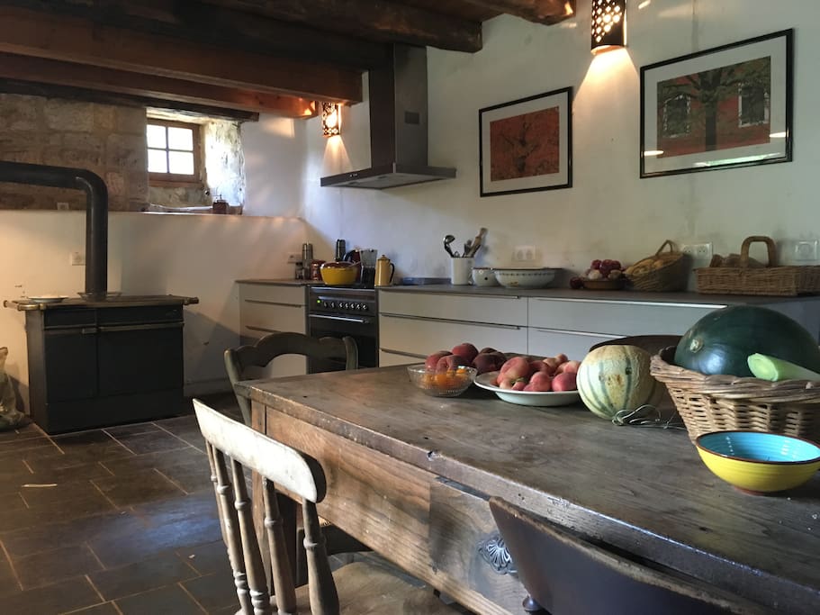 French country kitchen