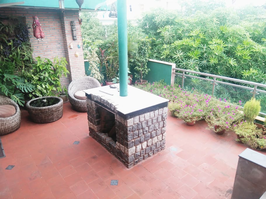 One can feel the monsoons under a safe canopy, but with all the effects