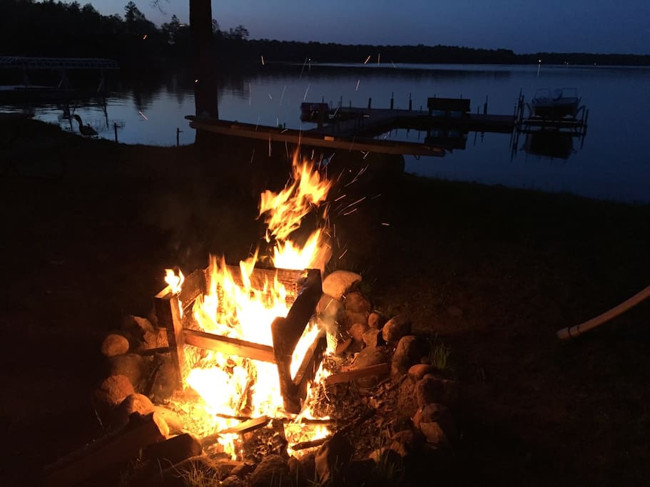 Evening Bonfire
