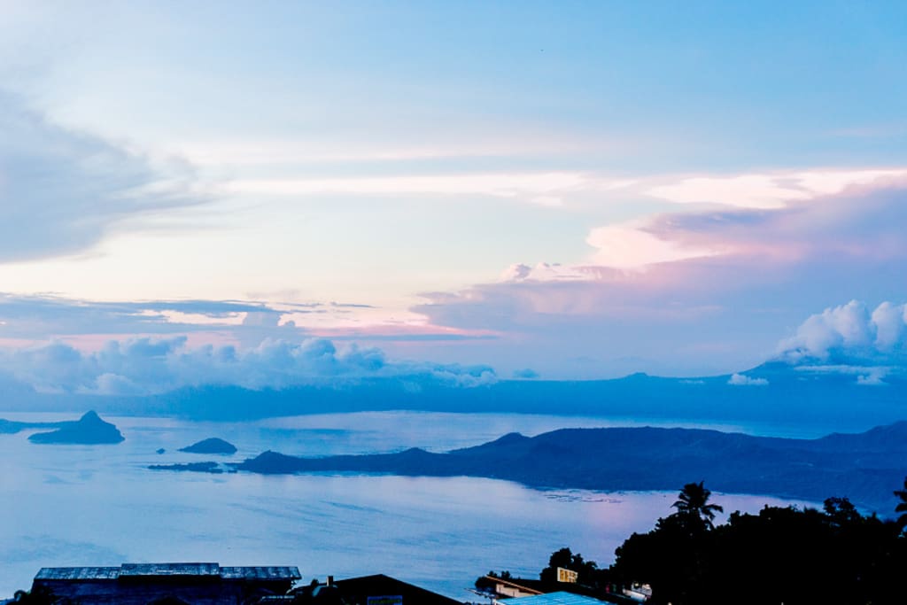 Breath-taking beauty of Taal Lake