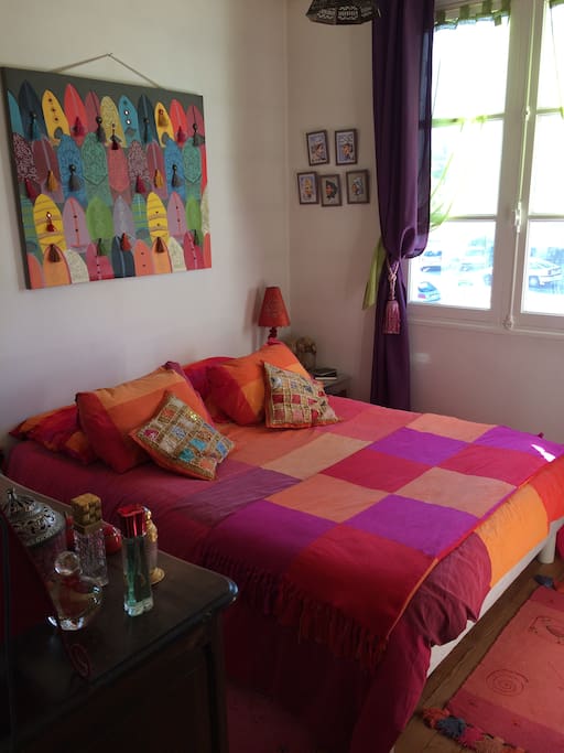 chambre 2 marocaine lit en 140
