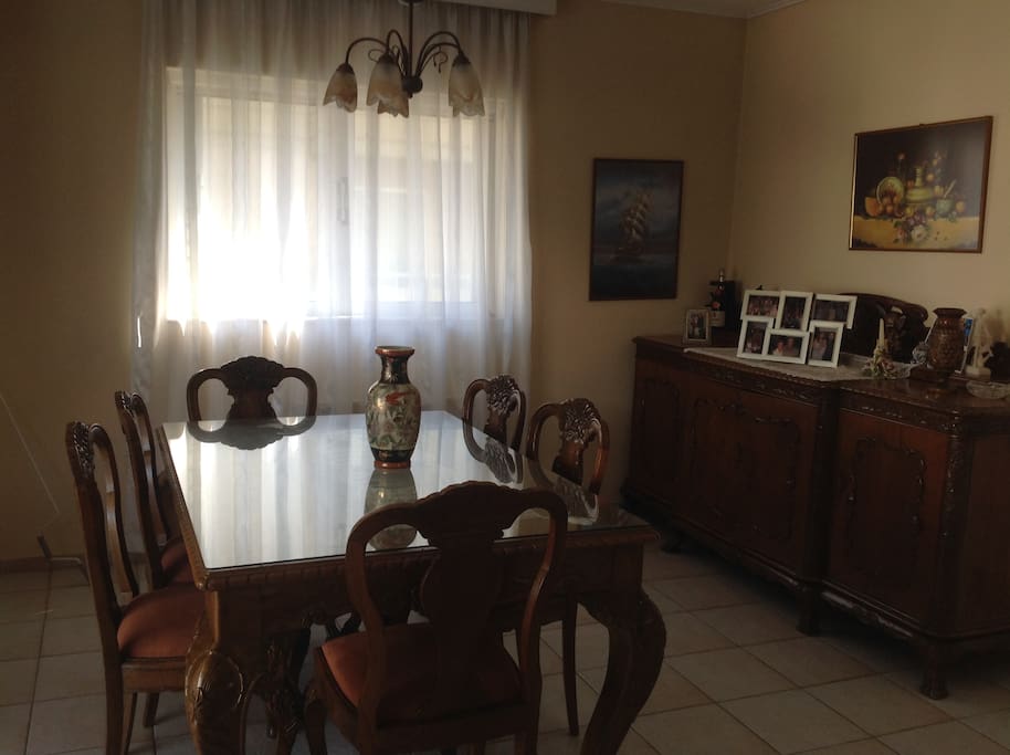 Bright and comfortable adjacent to formal sitting area.
