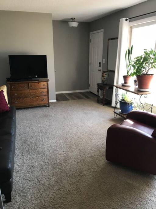 Shared living area entrance