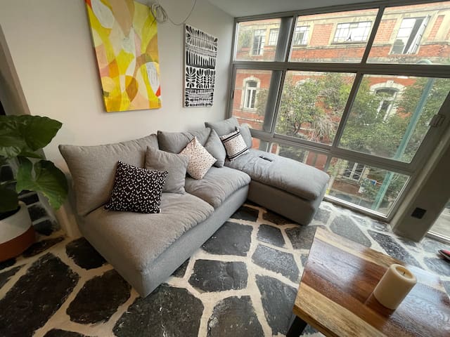 Art Nouveau Atelier with Lush Panoramas in Roma