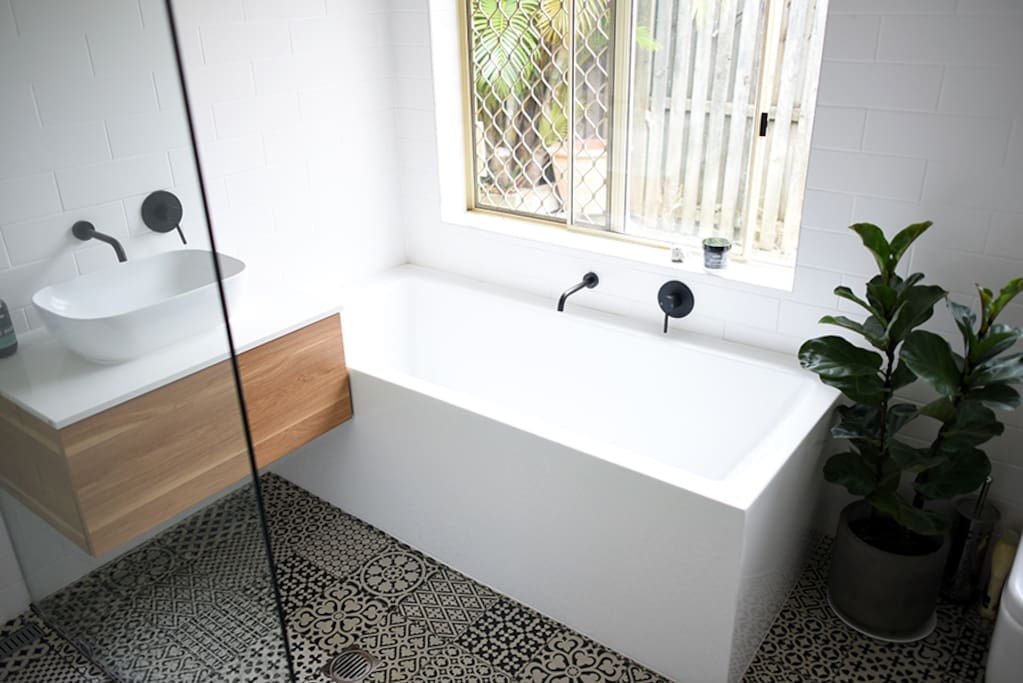 New modern bathroom