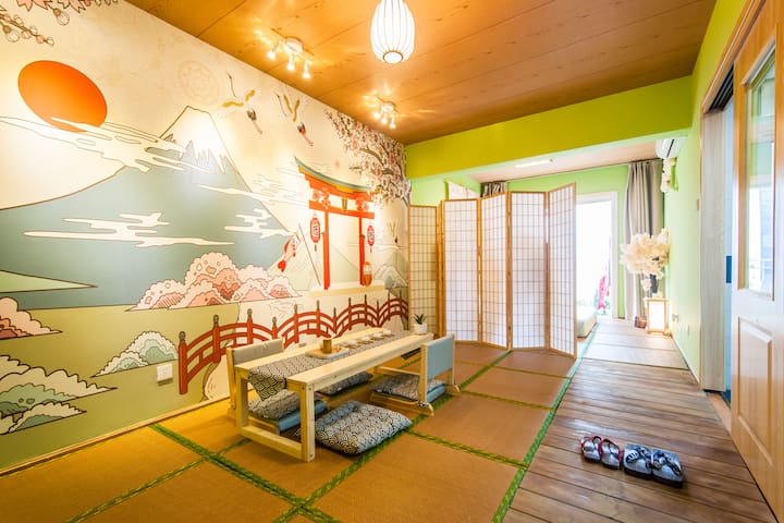 月租2000每客消毒【北尧.幸】传统日式 和服秀榻榻米 步行春熙太古宽窄巷子/锦里/武侯祠  地铁