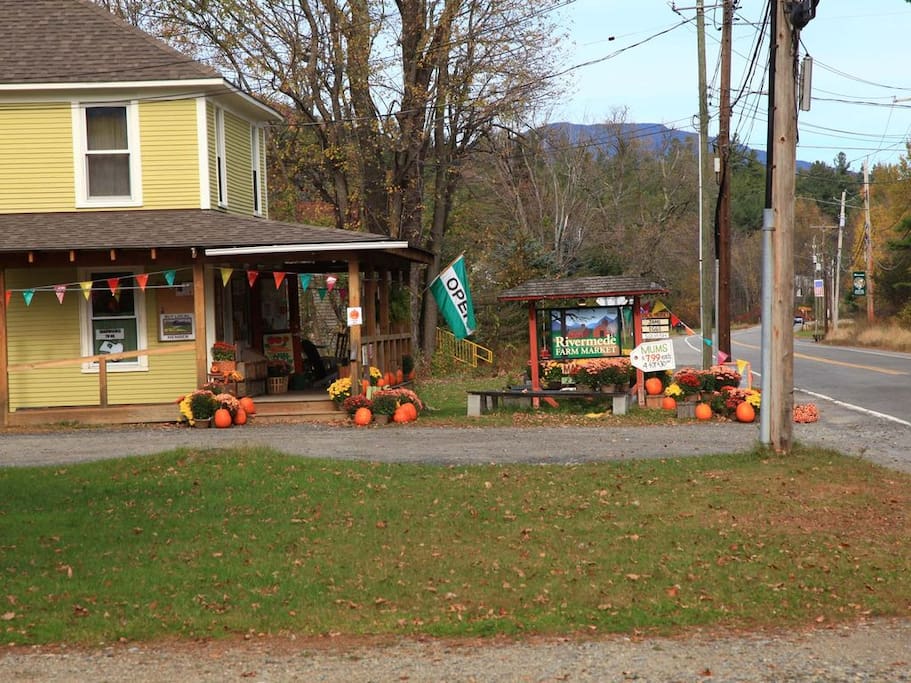 Rivermede Farm Store just two houses away!