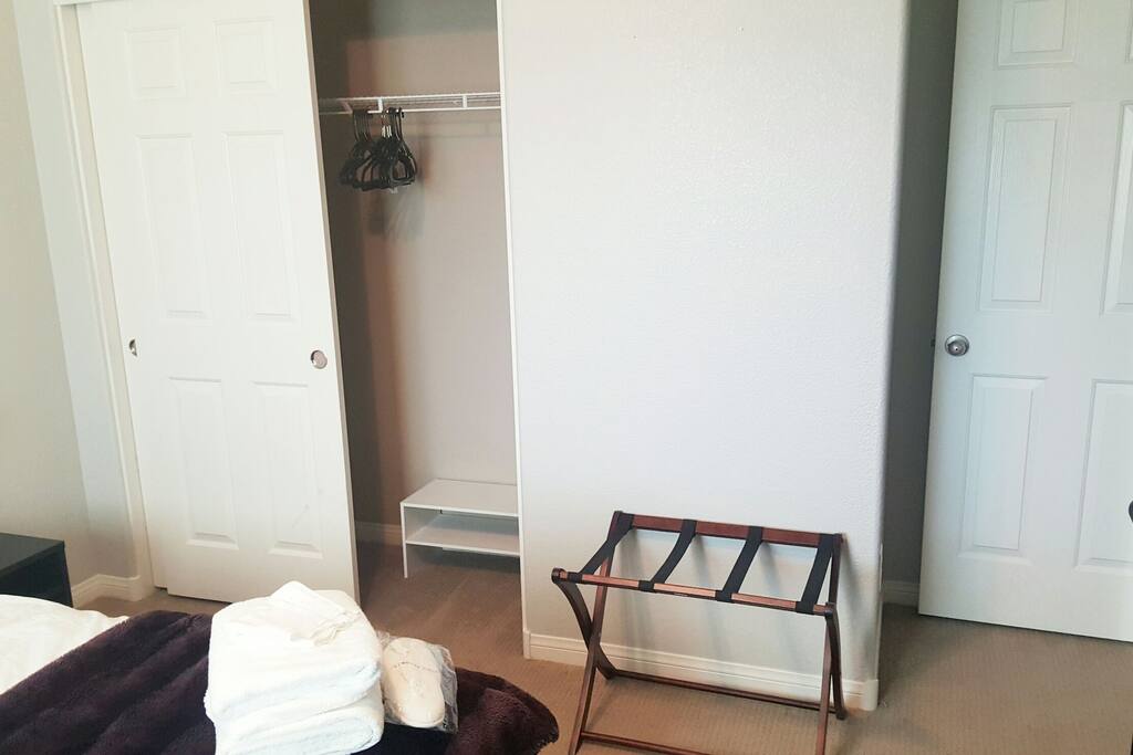 Spacious closet