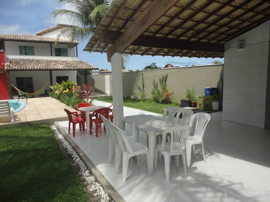 área de churrasco