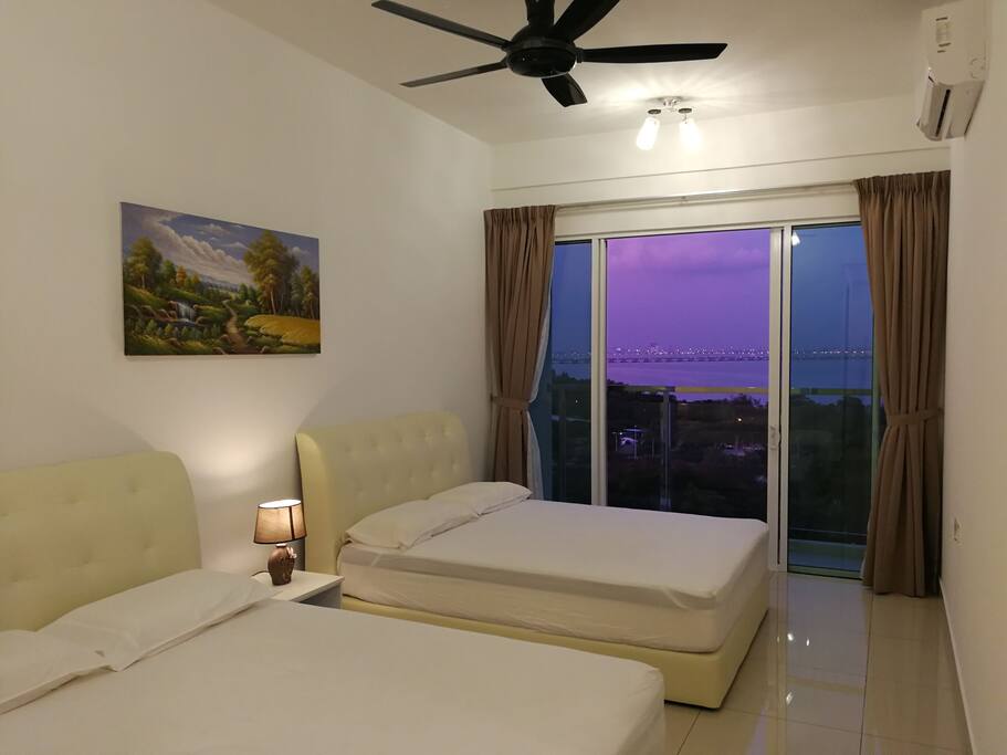 Amazing view of the ocean from the master bedroom