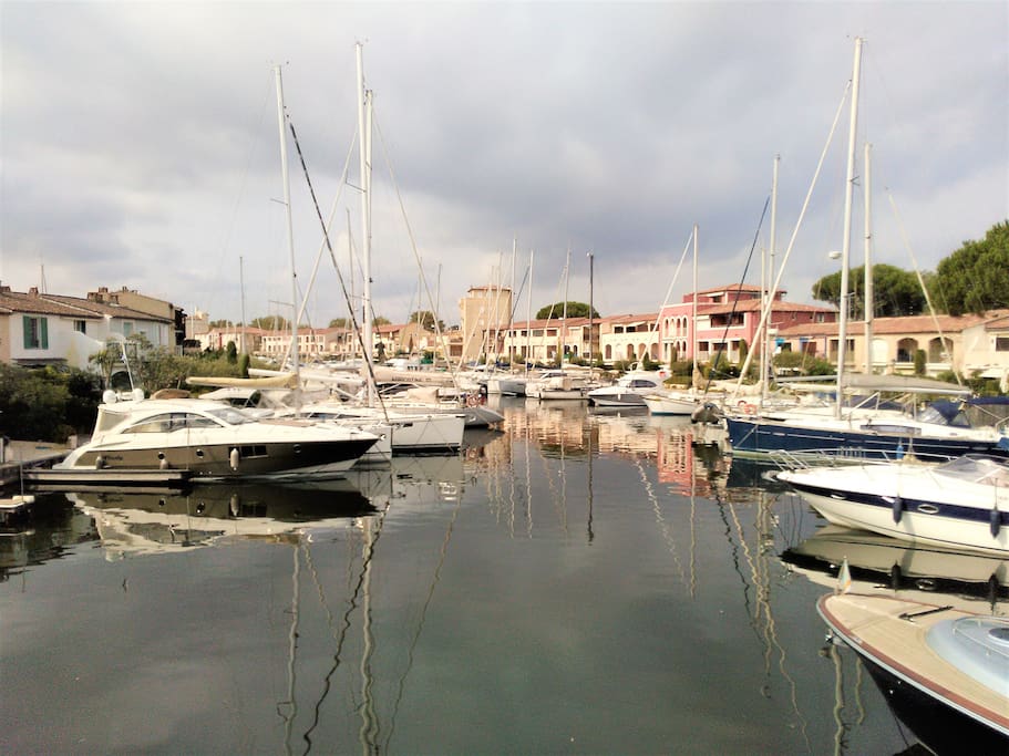Vue Port-Grimaud