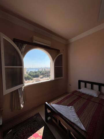 Private & Charming 2BR in Harmony House -Nile View