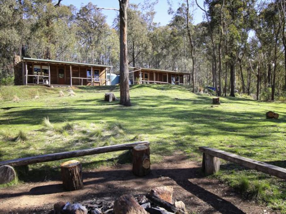 Large outdoor fires to enjoy a night under the stars