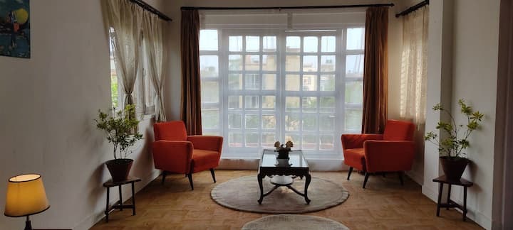 Bright & Sunny Flat With Balcony @ Bullu's - Kathmandu