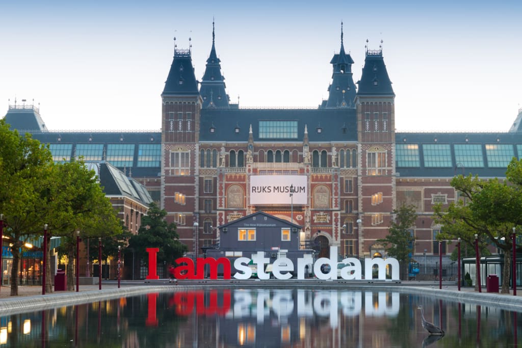 Nearby Amsterdam. Visit the Rijksmuseum, Van Gogh museum and the Anne Frank house!