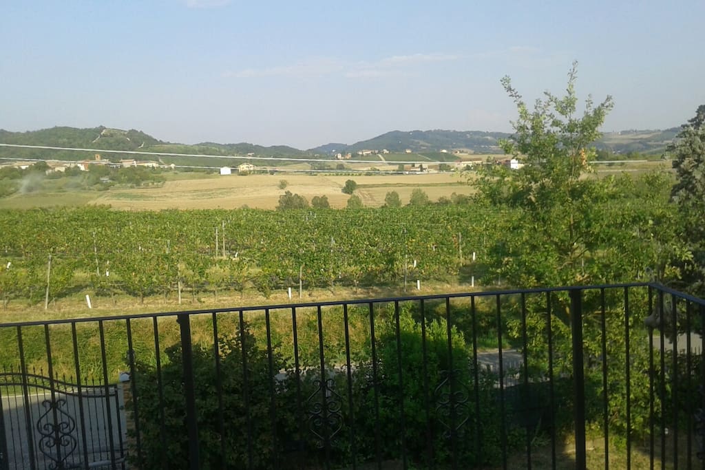 Terrazzo vista libera campagna