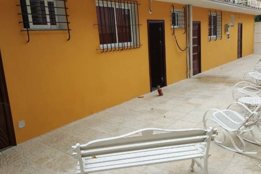 Pasillo de acceso a las habitaciones