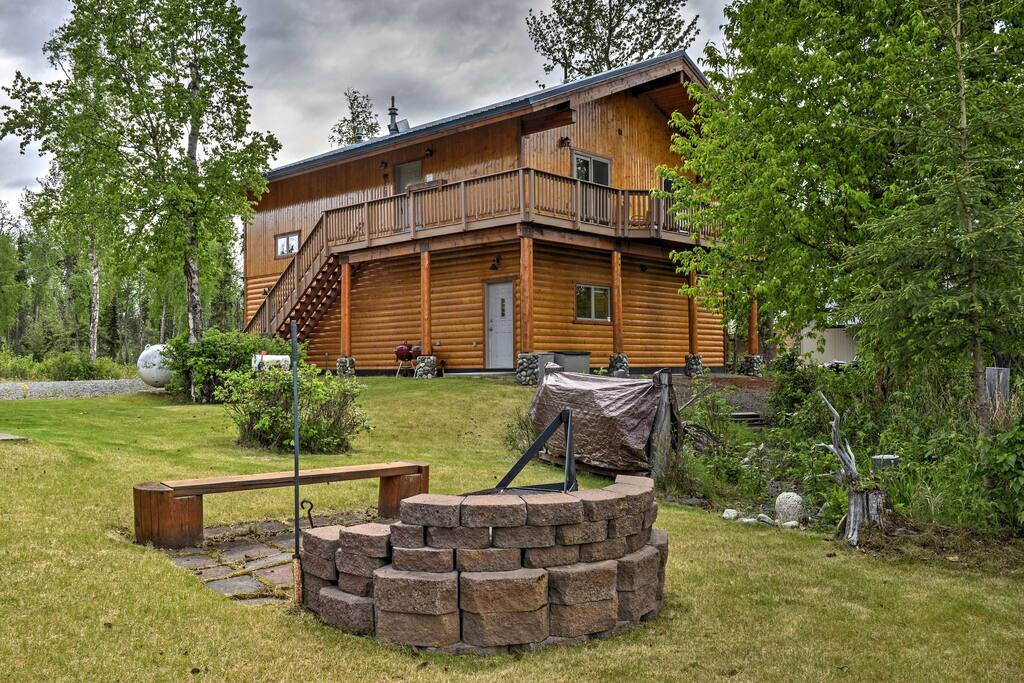 Soak up the peace and serenity of the Alaskan wilderness!