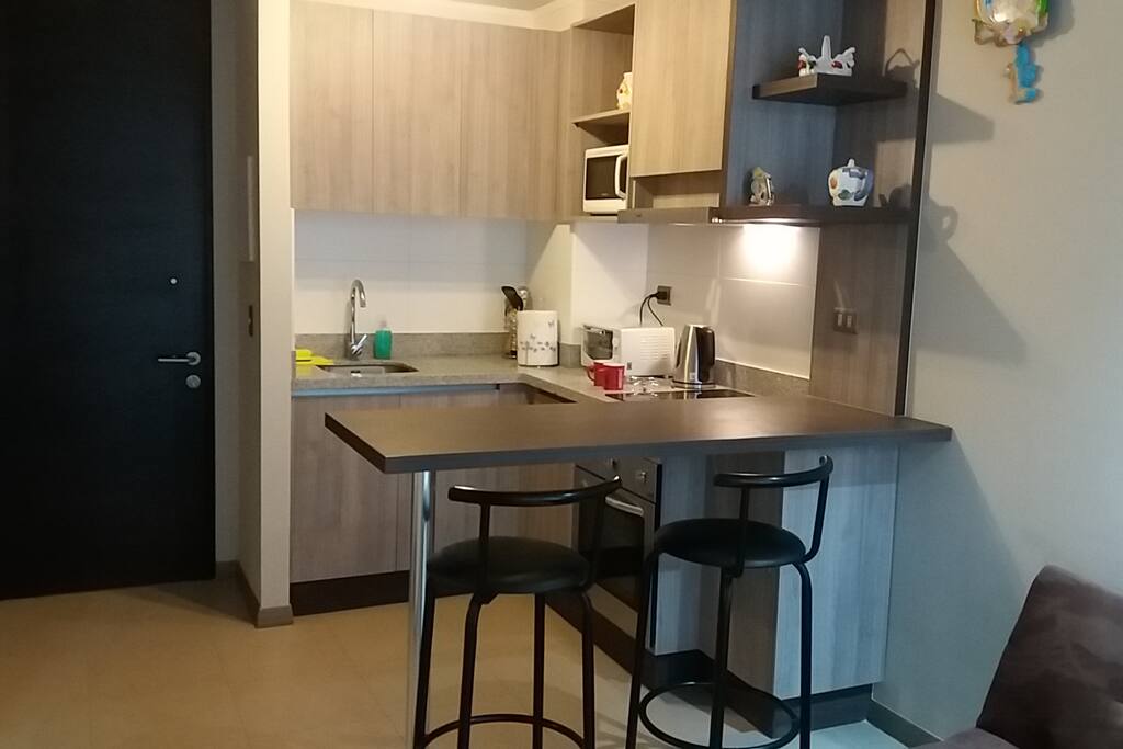 Vista Cocina Americana