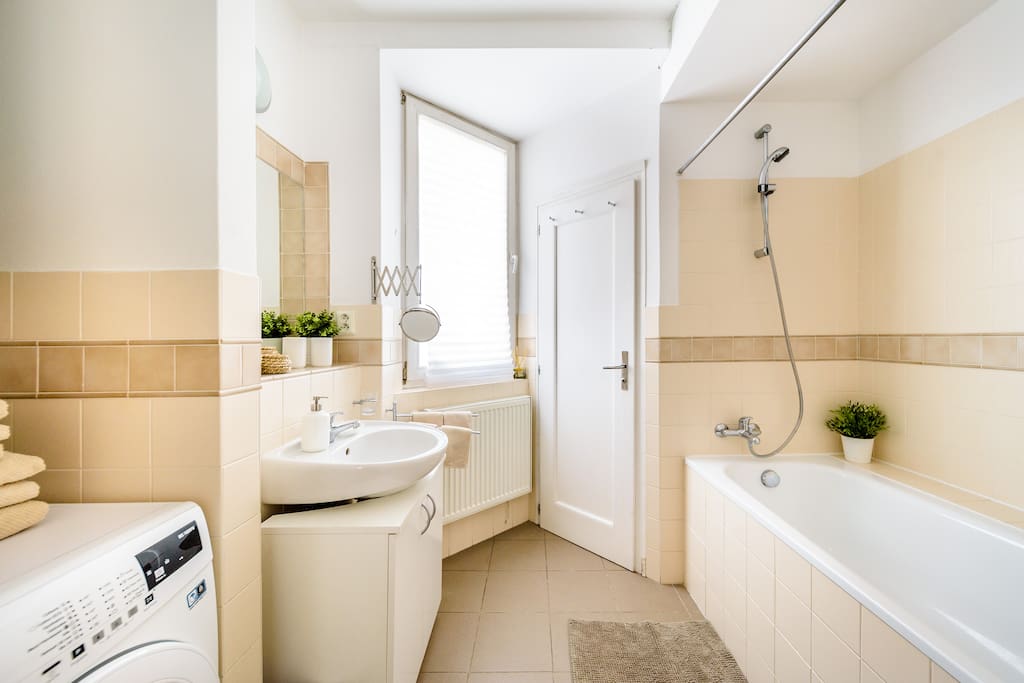 The bathroom with the toilet