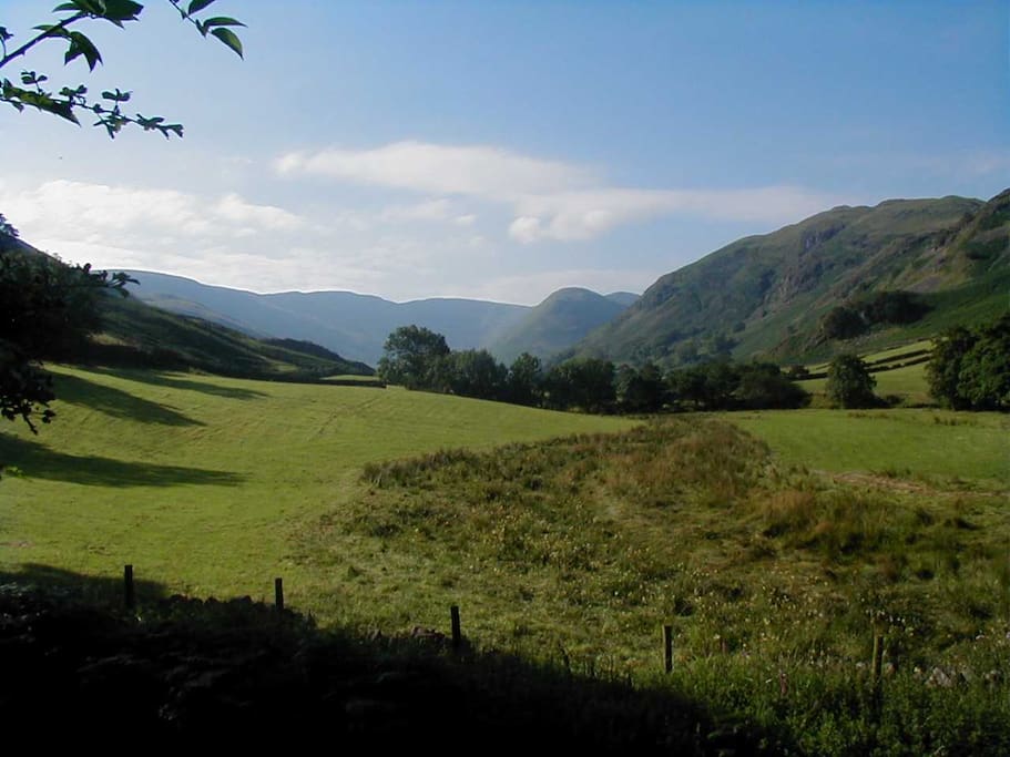 The view from our garden - the unique Martindale