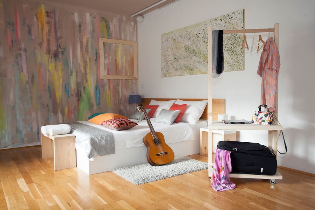 Feel the good good vibes in the Art studio.