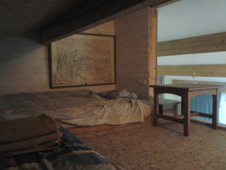 Intérieur du coin refuge .