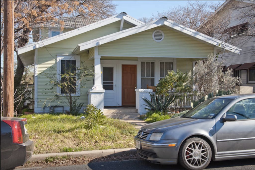Front of the house
