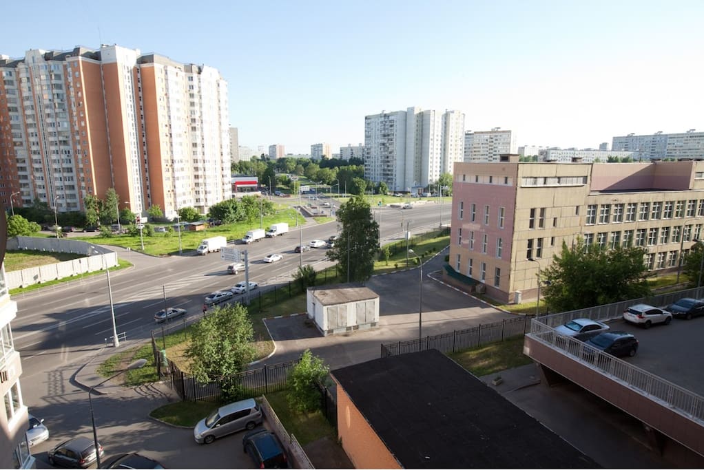 Вид из окна