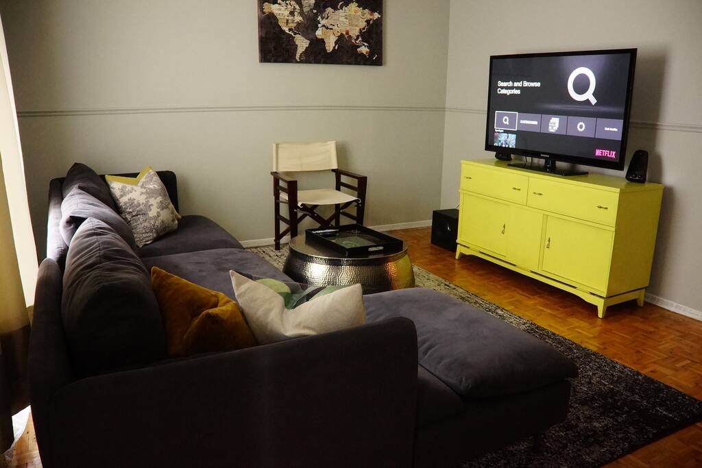 unwind in the living room