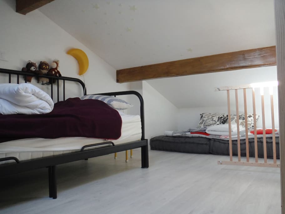 Chambre mansardée