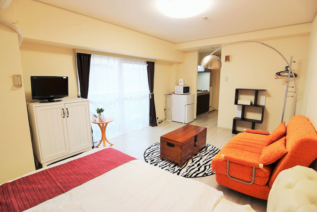 TV・SOFABED/1doublebed