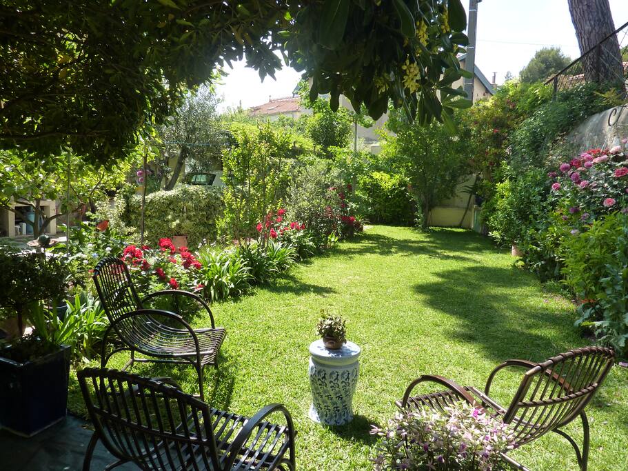 Espace detente avec patio