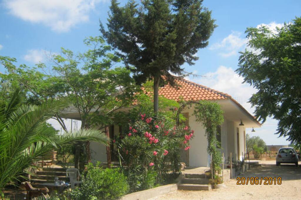 ingresso alla villetta