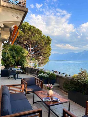 Montreux Luxury Suite | Terrace | parking gallery image 4