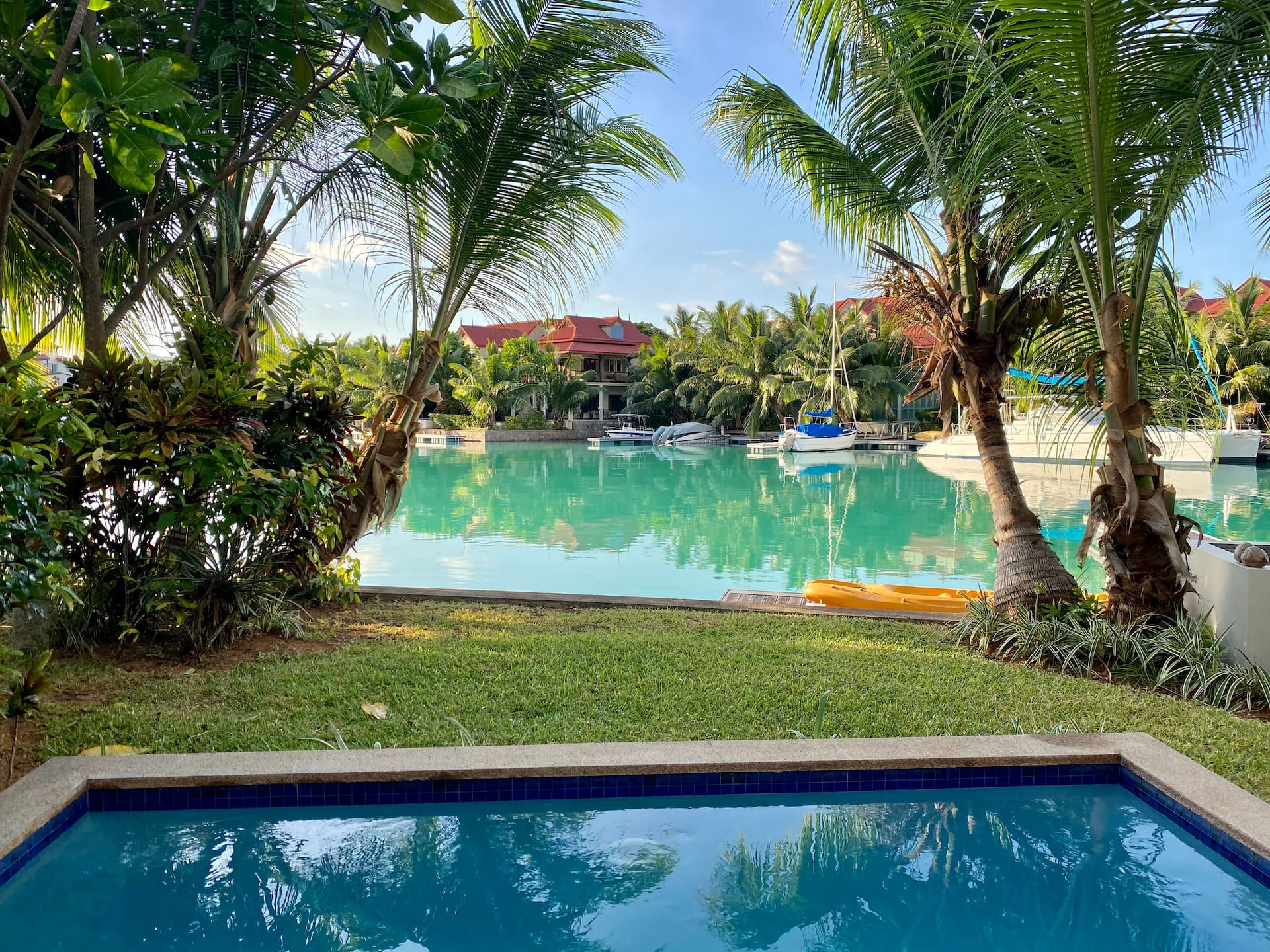 House With 3 Bedrooms in Mahé, With Wonderful sea View, Private Pool and Enclosed Garden - 100 m From the Beach — foto 2
