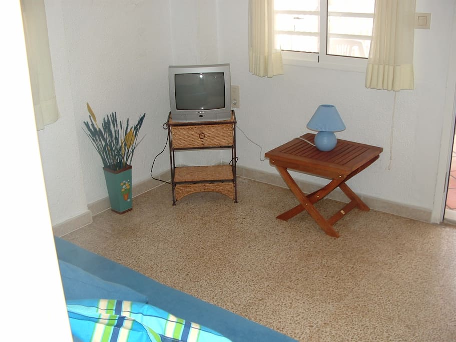 lounge with tv